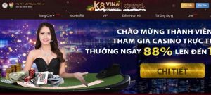 K8 là website cá độ có tên tuổi tại thị trường Việt Nam